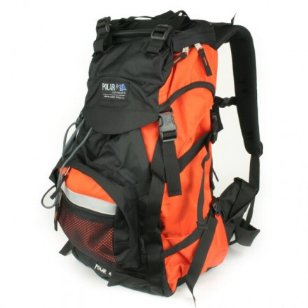 Туристическиий рюкзак Polar 45л (оранжевый)
