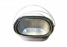 Котел Век с крышкой 8 л овальный