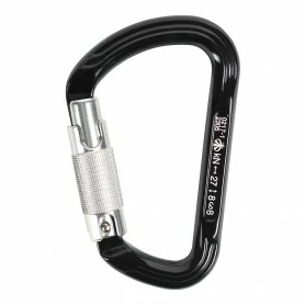 Карабин трапеция алюминиевый автомат с трехтактной блокировкой, Keylock, Вертикаль