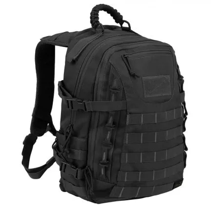 Рюкзак туристический Tactical 40, черный, Tramp