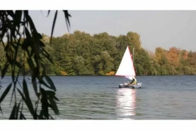 Надувной Катамаран Валдай-4 с парусным вооружением