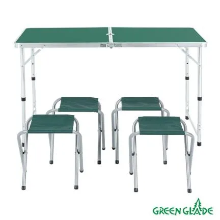 Набор мебели для пикника Green Glade M790-3, зелёный