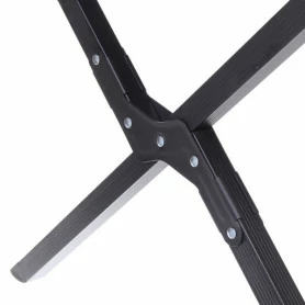 Стол кемпинговый складной, 114*59*43 см, цвет: чёрный, каркас алюминий