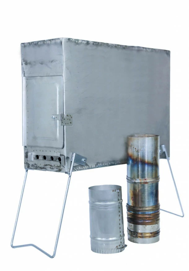 Печь походная Век Теплина (Титан)