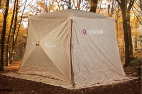 Шатер HIGASHI Pyramid Mesh Sand