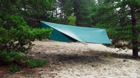 Гамак с большим тентом