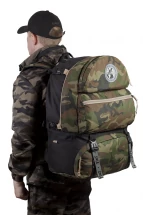 Рюкзак GRAUBER 2 55л, нато/черный, ПВХ600, ТАЙФ