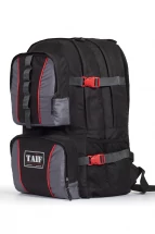 Рюкзак ADLER 3, черный/серый, Тайф