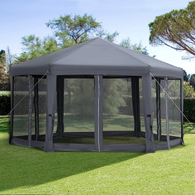 Тент-шатер быстросборный 5431 серый