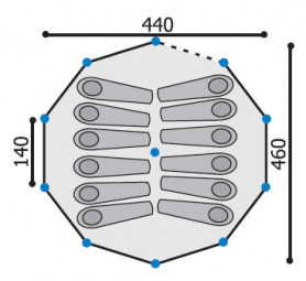 Палатка шатер ЗИМА У