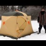 Омуль Куб-2 Люкс (двухслойная) палатка