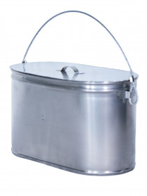 Котел Век с крышкой 3 л овальный