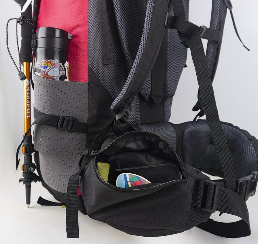 Рюкзак МАНАРАГА Ushba-70, розовый