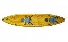 Пластиковая байдарка для моря Ривьера 2+2, Вольный Ветер