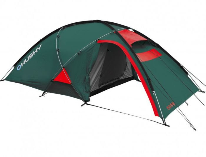 HUSKY Felen 2-3 (палатка) темно-зеленый цвет