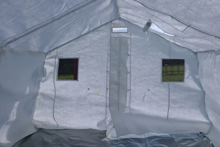 Палатка каркасная М-20 (ПБ) брезент с СКПВ пропиткой