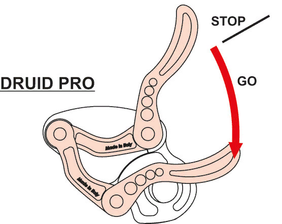 Страховочно-спусковое устройство DRUID PRO
