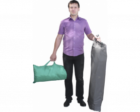 Торговая палатка Домик 2,0х2,0, каркас из трубы, диаметром 25 мм