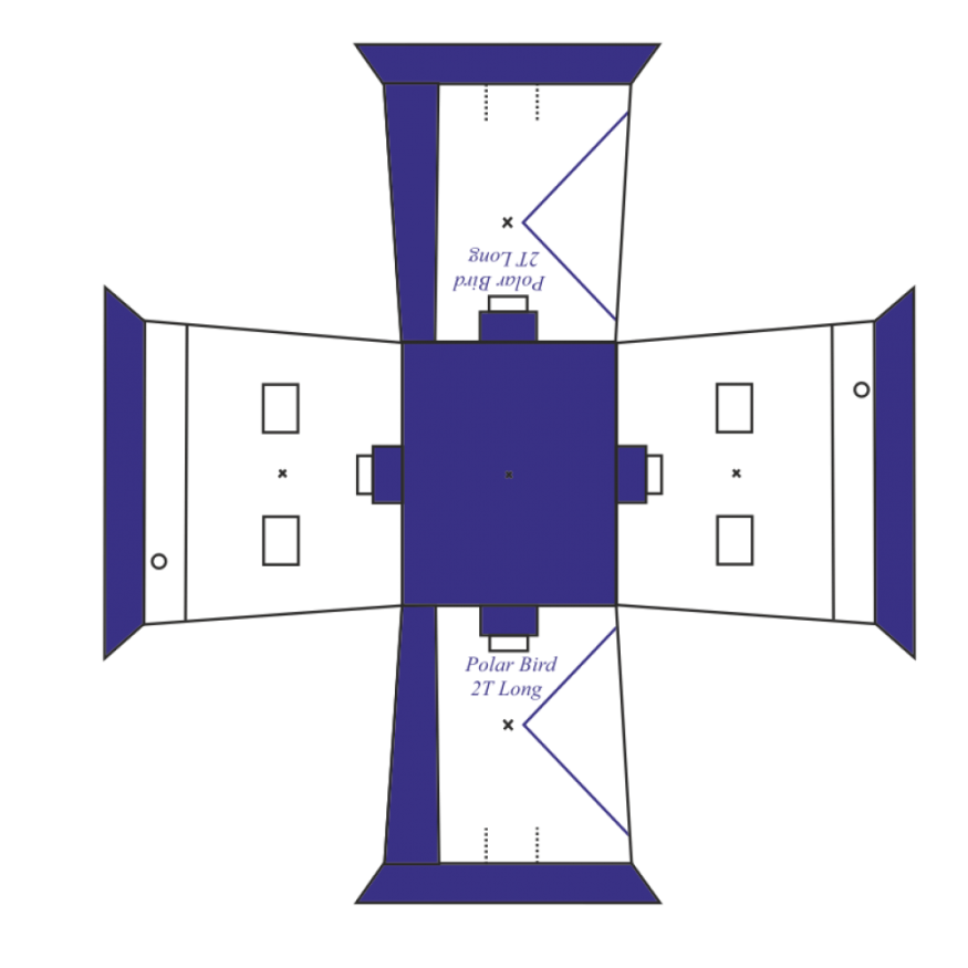 Палатка &amp;quot;Polar Bird 2Т long&amp;quot;