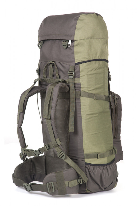 Рюкзак туристический Оптимал 3, олива, 120 л, ТАЙФ