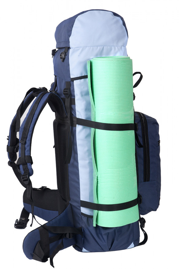 Рюкзак туристический Оптимал 4, синий-голубой, 120 л, ТАЙФ