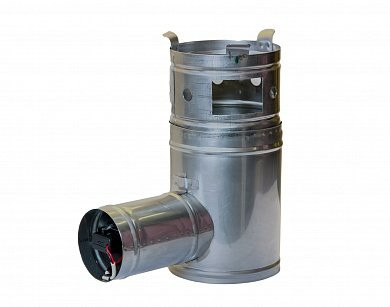 Турбопечка щепочница Век d 108мм