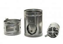 Турбопечка щепочница Век d 108мм