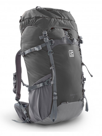 Рюкзак туристический Nomad 75 (размер пояса и спины - XL), серый, Bask