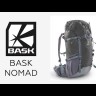Рюкзак туристический Nomad 75 (размер пояса и спины - XL), серый, Bask
