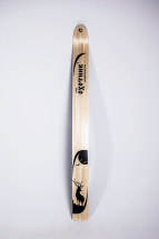 Лыжи ОХОТНИК, дерево-пластик, длина 175 см, ширина 15 см