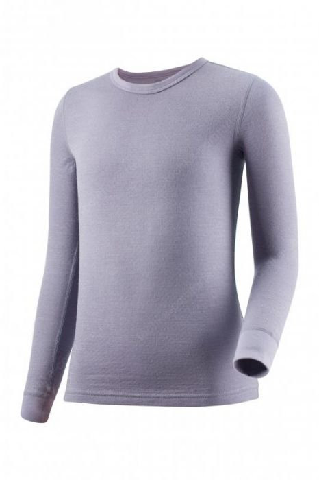 Детский комплект термобелья GUAHOO Kids Heavy светло-серый (Размер M, XL)