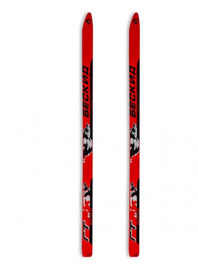 Лыжи туристические БЕСКИД, береза, ясень, длина 190 см