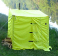 Баня-1 походная с каркасом, желтый цвет.