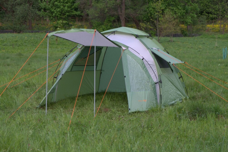 Палатка Maverick Rover 4, автоматическая, зеленый цвет