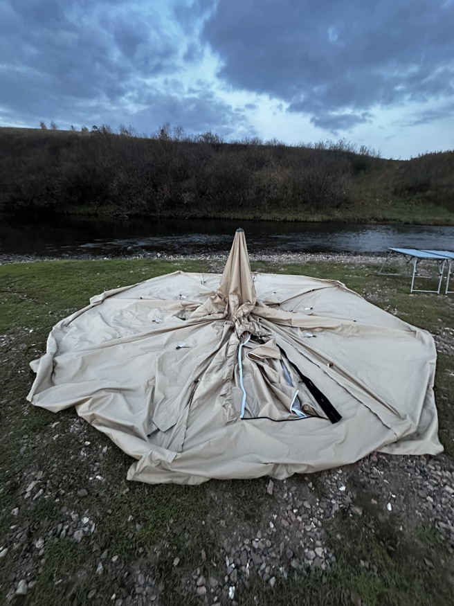 Палатка универсальная УП-7 Енисей двухслойная