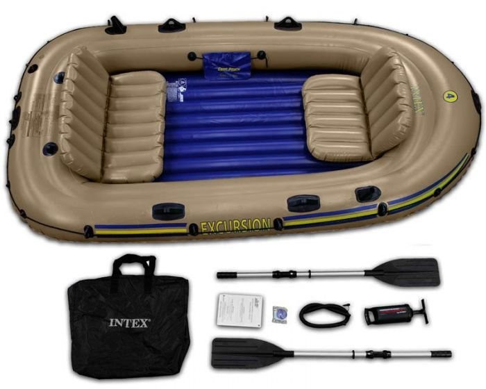 Надувная лодка Excursion 4 (Intex)
