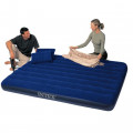 Надувной матрас (2подушки+насос ) 152x203x22
