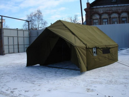 Палатка полевая со съемным полом 6ППП-15 брезент