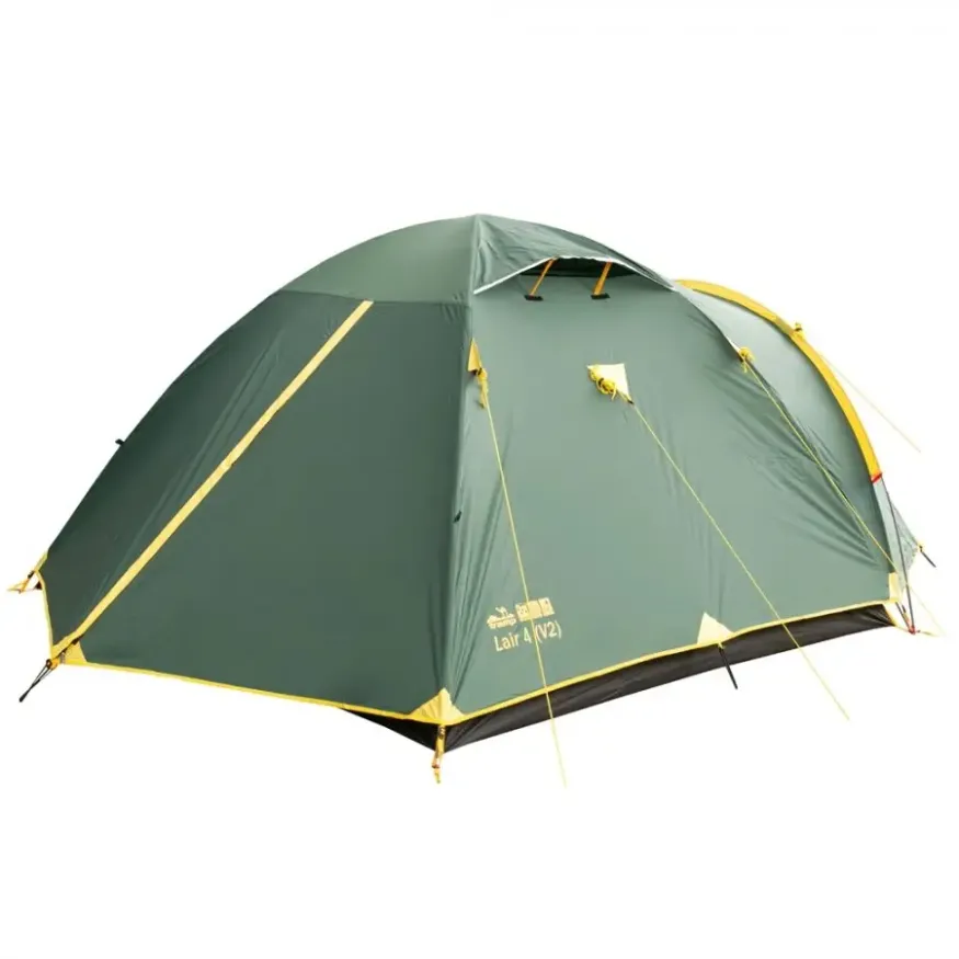 Палатка Lair 4 v2, зеленый, Tramp