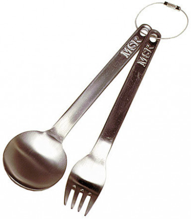 Набор MSR ложка + вилка (титан) Titan™ Fork And Spoon