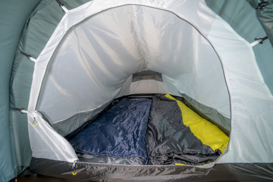 Палатка TALBERG Norga 2, двухместная, с выходом под трубу, зеленый цвет